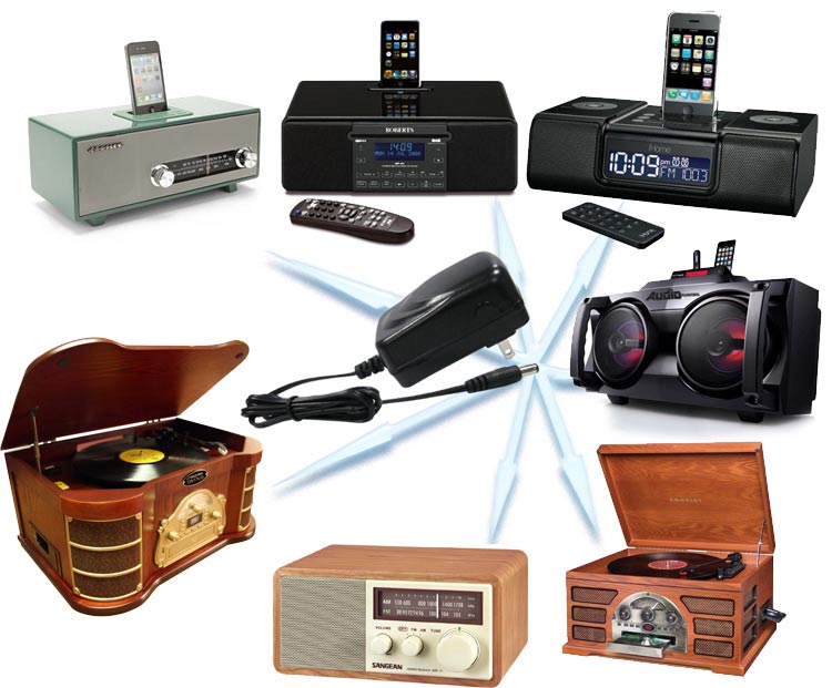 AM/FM收音機 全頻段收音機專用電源適配器